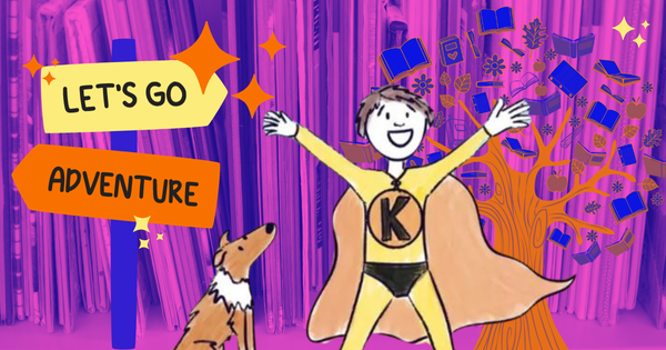 Super Kay Adventures: Book Series for Kids, Overview - banner Bitcoin Junior Club